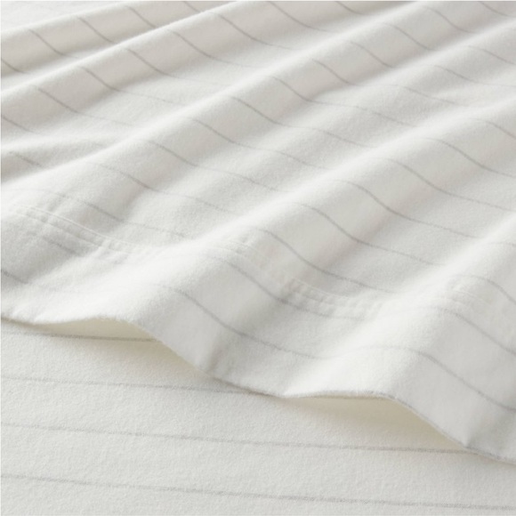 Full Ultra Soft Flannel Sheet Set Eco
Melange Stripe - Threshold - Picture 3 of 4